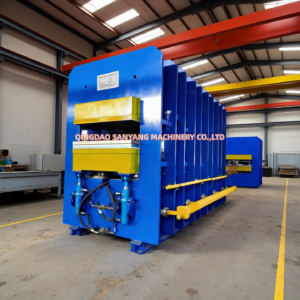 The production process of rubber sheets